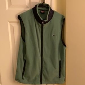 Vineyard vines fleece vest